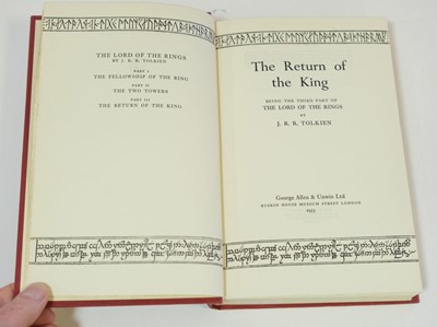 Lot 815 - Tolkien (J. R. R.). The Return of the King, 1st edition, 1st impression, 1955