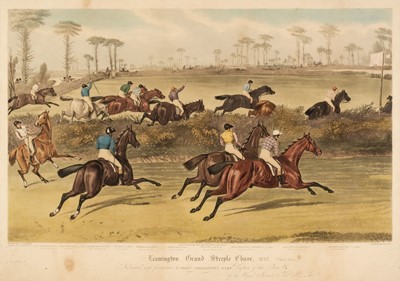 Lot 161 - Hunt (Charles). Leamington Grand Steeple Chase, set of four, Thos. McLean, 1837 [or slightly later]