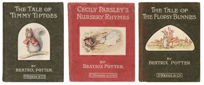 Lot 540 - Potter (Beatrix). The Tale of The Flopsy Bunnies, 1st edition, Frederick Warne and Co, 1909