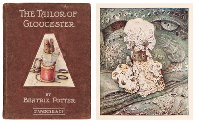 Lot 538 - Potter (Beatrix). The Tailor of Gloucester, 1st edition, 2nd printing, 1903