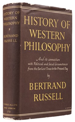 Lot 800 - Russell (Bertrand). History of Western Philosophy, 1st edition, London: George Allen and Unwin, 1946