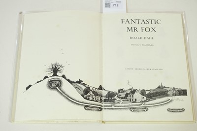 Lot 712 - Dahl (Roald). Fantastic Mr Fox, illustrated by Donald Chaffin, 1st edition, 1970