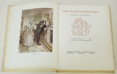 Lot 541 - Rackham (Arthur, illustrated). The Vicar of Wakefield, London: George. G. Harrap, 1929