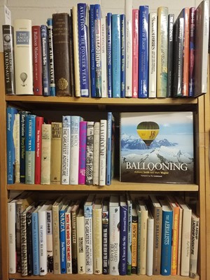 Lot 380 - Ballooning. A large modern collection of  ballooning & aeronautic reference