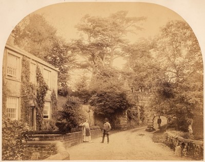 Lot 88 - Fenton (Roger, 1819-1869). Entrance to the Woods at Bolton Abbey, c. 1856