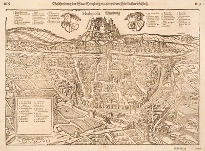 Lot 95 - Germany. A collection of approximately 70 maps, 16th - 19th century
