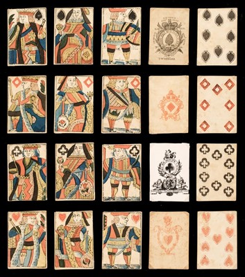 Lot 268 - English playing cards. Ludlow & Co Patent Knight's Cards, Thomas Wheeler, circa 1800