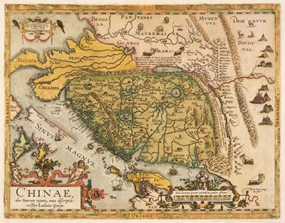 Lot 80 - China. Ortelius (Abraham), Chinae olim Sinarum regionis nova descriptio..., Antwerp [1592]