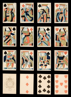 Lot 278 - English playing cards. Standard pattern type I, Samuel & Joseph Fuller, circa 1809