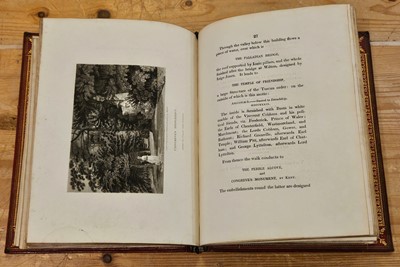 Lot 40 - Stowe, Buckinghamshire. Stowe. A Description of the House and Gardens, 1820