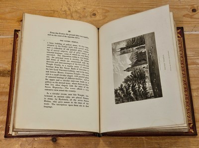 Lot 40 - Stowe, Buckinghamshire. Stowe. A Description of the House and Gardens, 1820