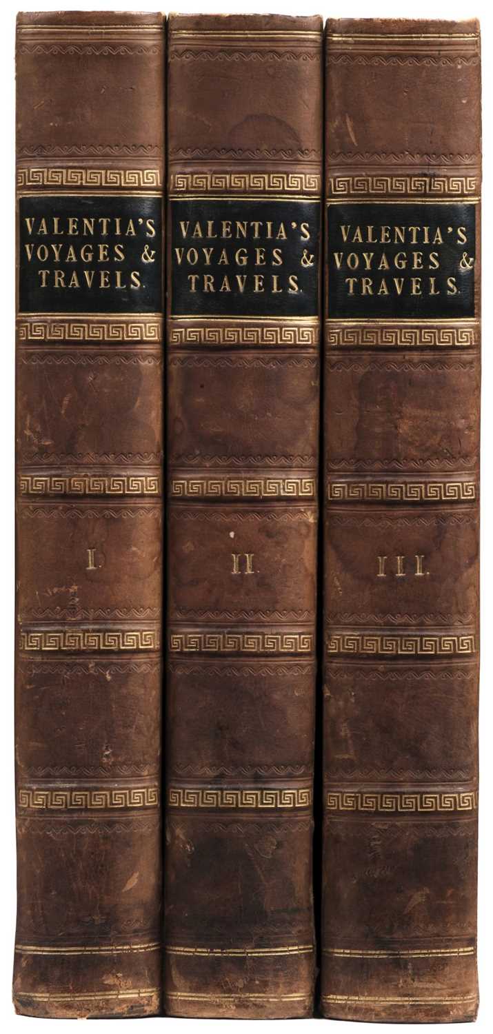 Lot 22 - Valentia (George Annesley, Viscount). Voyages and Travels to India, Ceylon..., 3 vols., 1809
