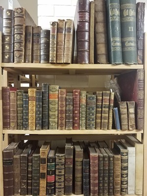 Lot 395 - Antiquarian. A large collection of 18th & 19th century literature & reference