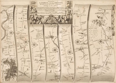 Lot 120 - Ogilby (John).  The Road from London to the City of  Bristol..., circa 1676