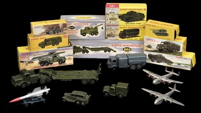 Lot 452 - Dinky Toys. A collection of post-war die-cast metal toy vehicles, mid-late 20th-century