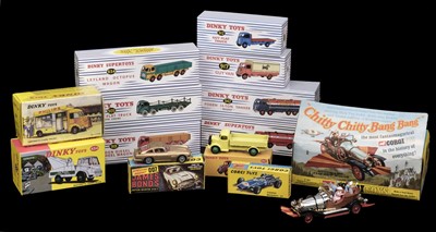 Lot 453 - Dinky Toys. A collection of post-war die-cast metal toy vehicles, mid-late 20th-century