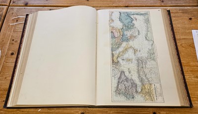 Lot 21 - Stanford (Edward). Stanford's London Atlas of Universal Geography, 2nd issue, 896