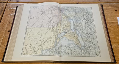 Lot 21 - Stanford (Edward). Stanford's London Atlas of Universal Geography, 2nd issue, 896