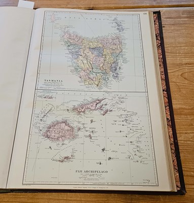 Lot 21 - Stanford (Edward). Stanford's London Atlas of Universal Geography, 2nd issue, 896