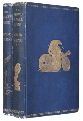 Lot 771 - Kipling (Rudyard). The Jungle Book & Second Jungle Book, 1st editions, 1894-95