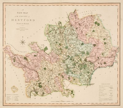 Lot 122 - Smith (Charles). Fourteen County Maps, 1804