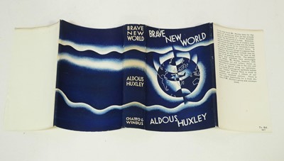 Lot 742 - Huxley (Aldous). Brave New World, 1st edition, London: Chatto & Windus, 1932