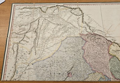 Lot 98 - India. Walker (John), This Newly Constructed and Extended Map of India..., 1825