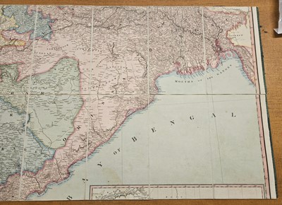 Lot 98 - India. Walker (John), This Newly Constructed and Extended Map of India..., 1825