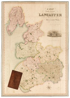 Lot 106 - Lancashire. Hennet (G.), A Map of the County Palatine of Lancaster, 1830