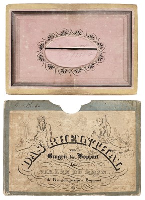 Lot 441 - Peepshow. Das Rheinthal von Bingen bis Boppart, circa 1830