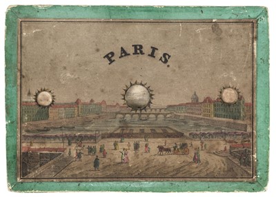 Lot 442 - Peepshow. Paris, circa 1832, five hand coloured divisions