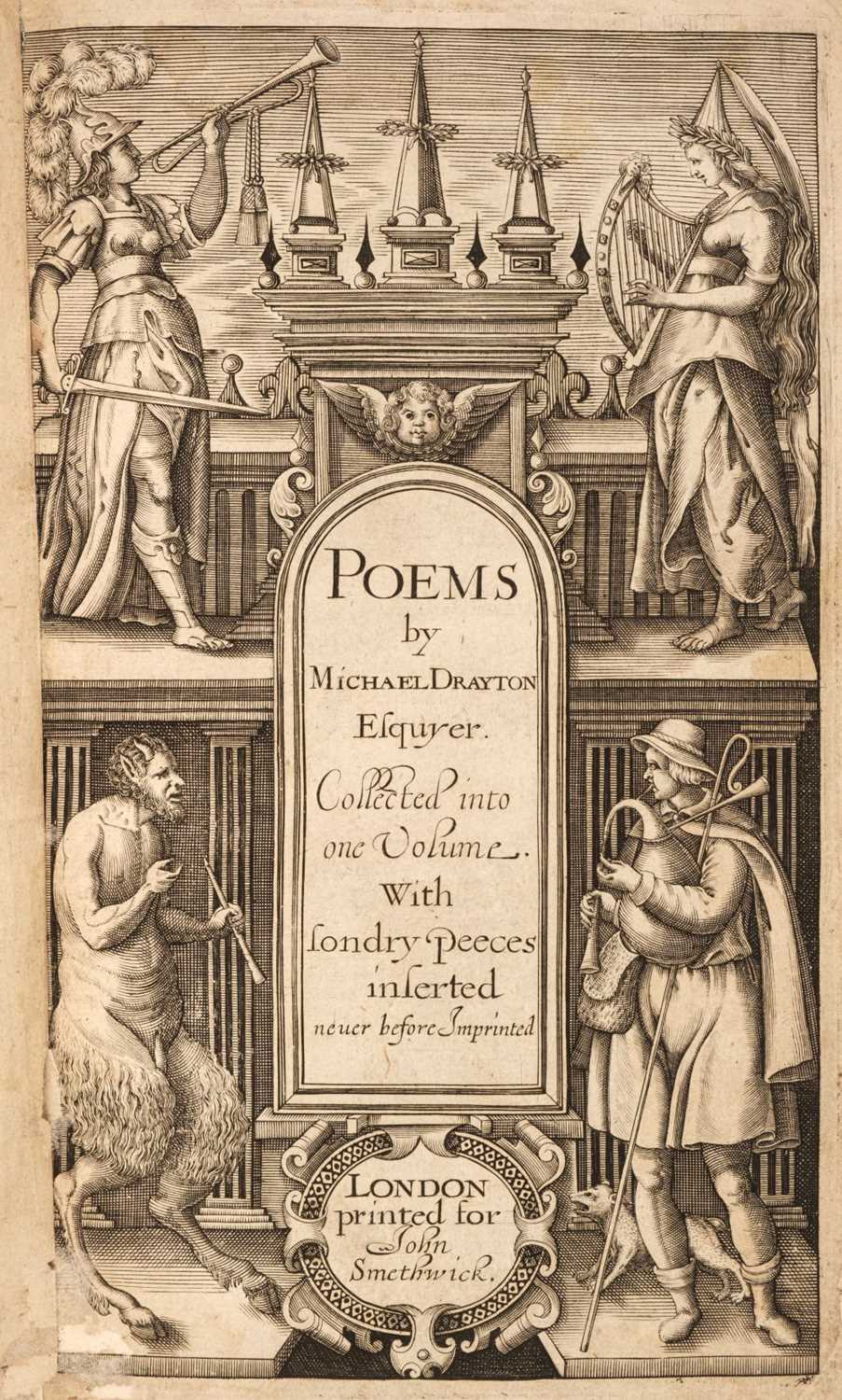 Lot 204 - Drayton (Michael). Poems by Michael Drayton Esquyer..., 1619