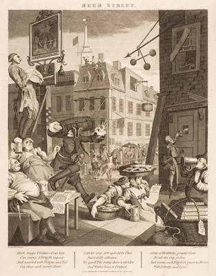 Lot 299 - Hogarth (William). Hogarth Restored. The Whole Works of the Celebrated William Hogarth, 1806