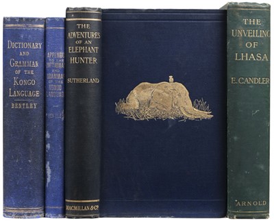 Lot 4 - Bentley (William Holman). Dictionary and Grammar of the Kongo Language, 2 vols., 1887-95