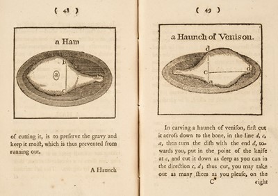 Lot 241 - Trusler, John. The Honours of the Table