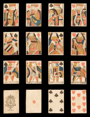 Lot 361 - English playing cards. Standard pattern type I, Henry Hart, circa 1780, & 7 others