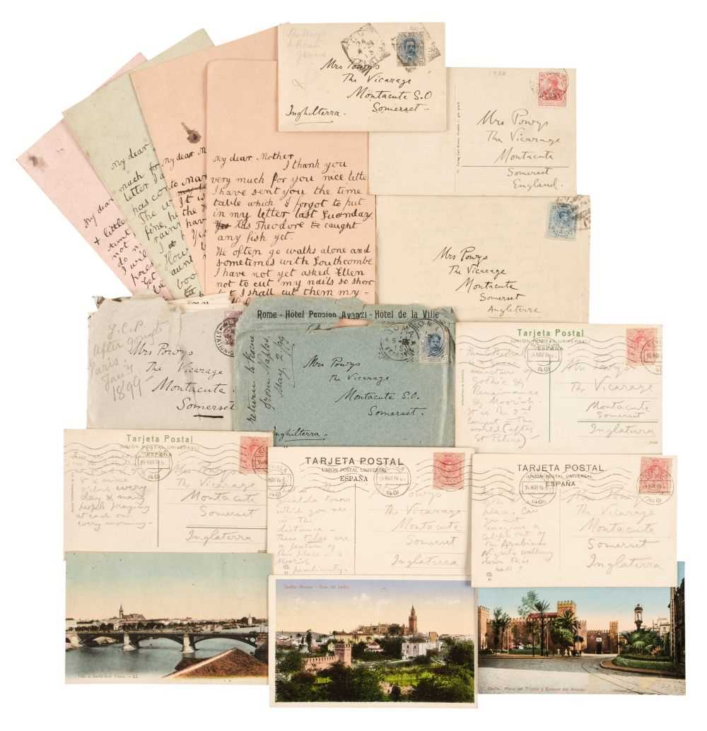 Lot 683 - Powys Family Letters Archive. A large archive of over 1500 letters from members of the Powys family