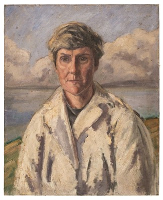 Lot 687 - Powys (Gertrude Mary, 1877-1952). Portrait of Catherine Edith Philippa 'Katie' Powys, 1929