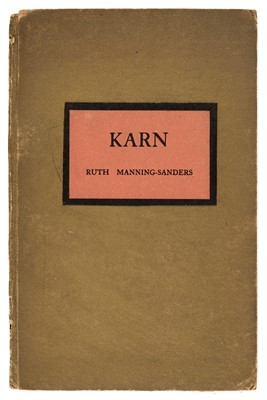 Lot 781 - Manning-Sanders (Ruth). Karn, 1st edition, Richmond: Printed & Published by Leonard & Virginia Woolf