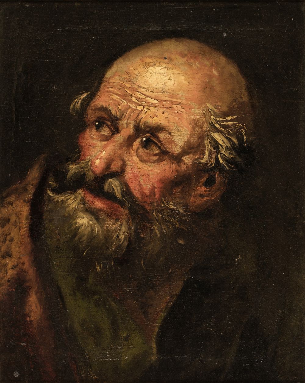 Lot 8 - Attributed to Petr Brandl (1668-1735). Head of