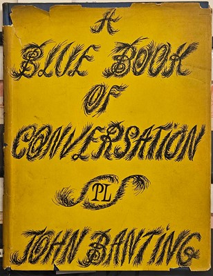 Lot 310 - Banting (John). A Blue Book of Conversation, 1946..., and others