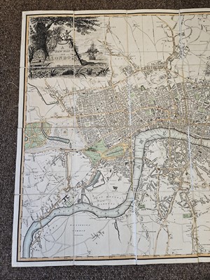 Lot 89 - London. Laurie & Whittle (publishers), A New Map of London, November 8th. 1800