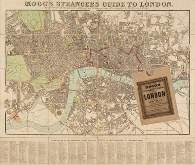 Lot 92 - London. Mogg (Edward), Mogg's Strangers Guide to London..., January 1st 1837