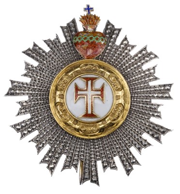 Lot 180 - Portugal. Order of Christ breast star