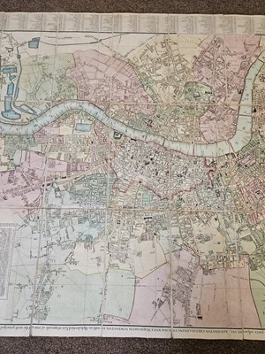 Lot 86 - London. Cary (John), Cary's New and Accurate Plan of London and Westminster..., 1816