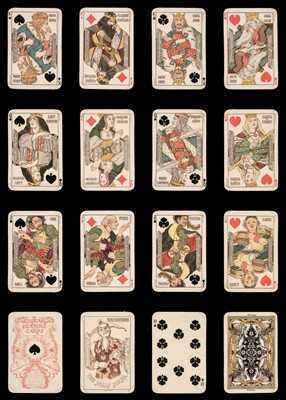 Lot 358 - English playing cards. Shakespearean Playing Cards, Swan Sonnenschein & Co Ltd, 1904
