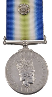 Lot 154 - South Atlantic Medal 1982, with rosette (HMS Hermes)