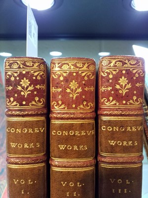 Lot 47 - Congreve (William). Works, 3 volumes, Birmingham, 1761