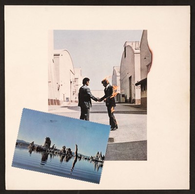 Lot 128 - Pink Floyd & Led Zeppelin. Collection of 7 original vinyl rock records / LPs