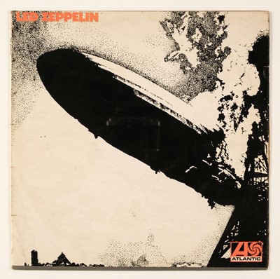 Lot 128 - Pink Floyd & Led Zeppelin. Collection of 7 original vinyl rock records / LPs